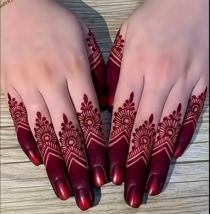 latest mehndi designs image