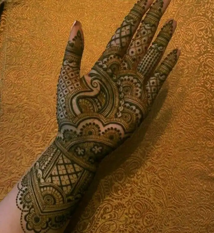 left front hand mehndi designs photo