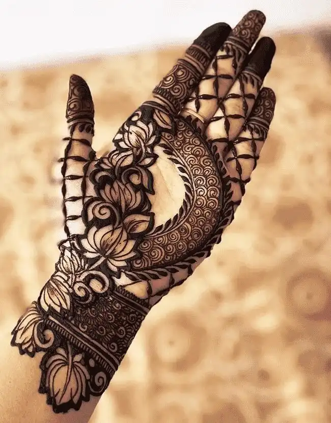 left front hand mehndi designs photos