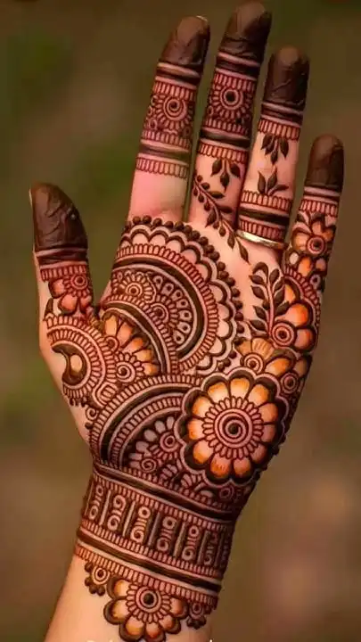 left front hand mehndi designs pics