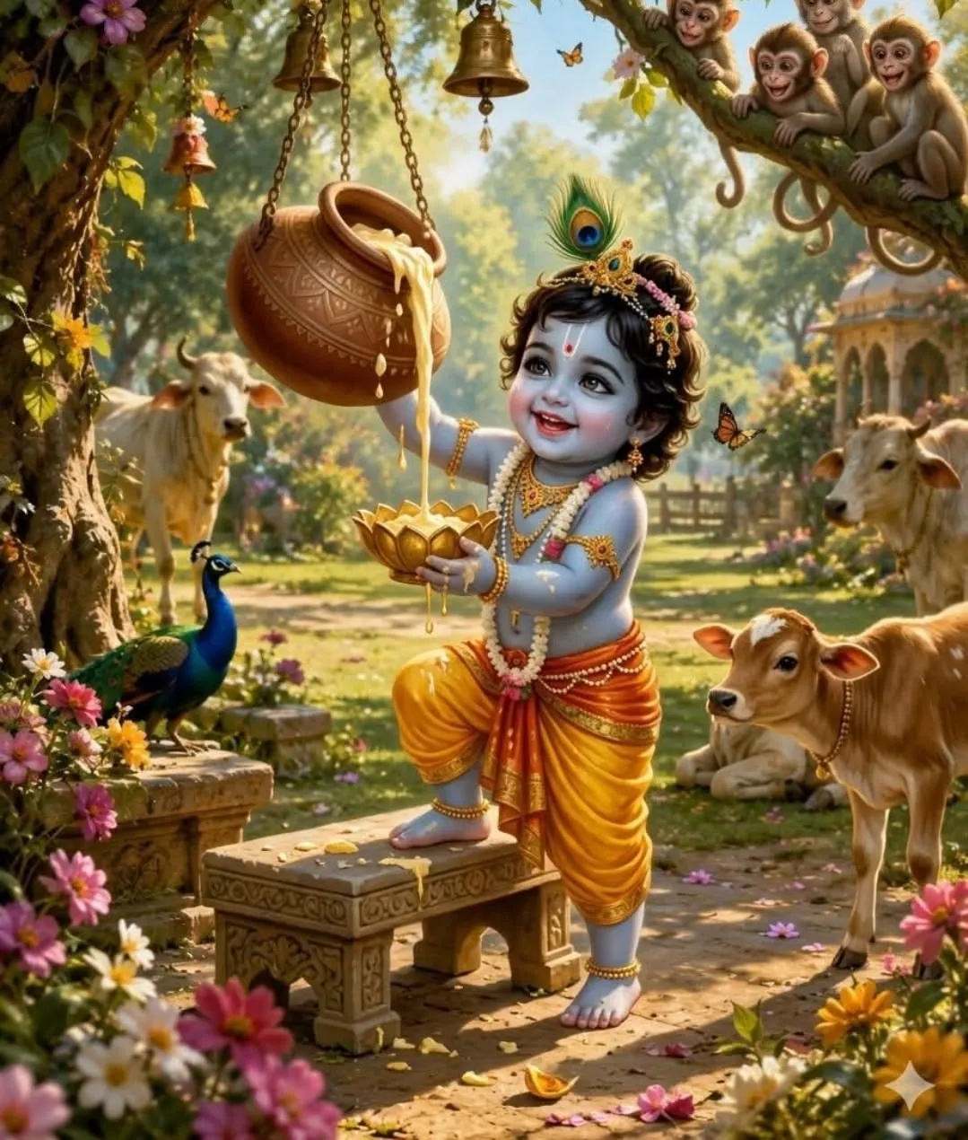 Little Krishna Pics