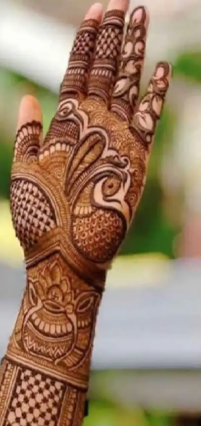 modern full hand mehndi designs pictures
