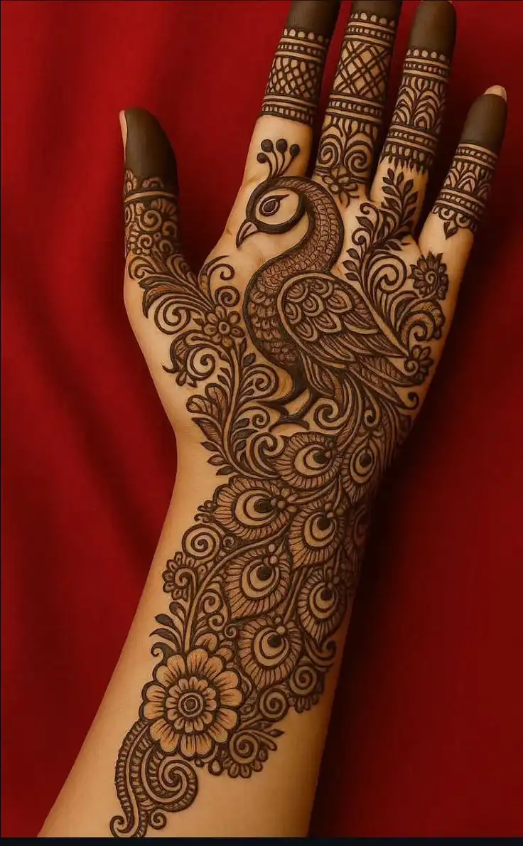 new mehndi design pic