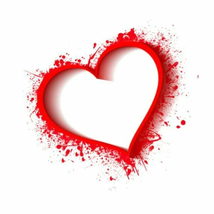 red heart image