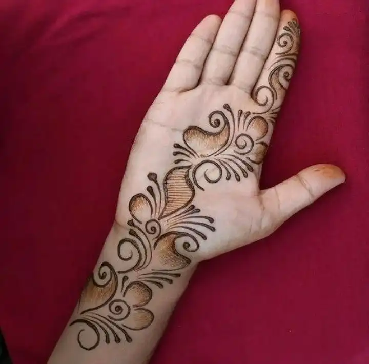 right front hand mehndi design photos