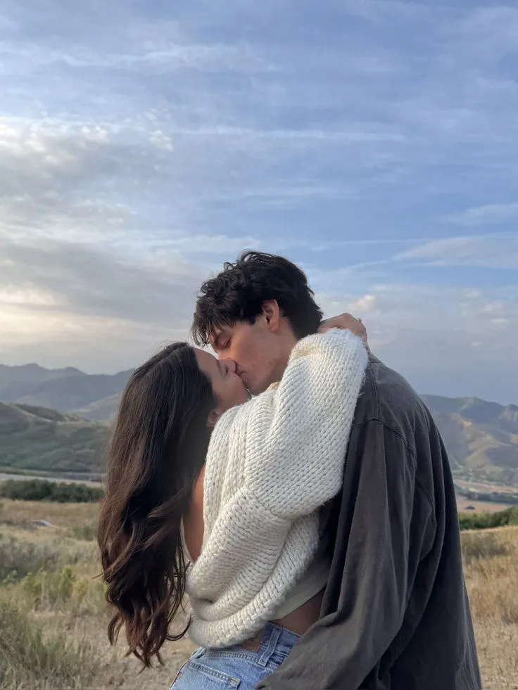 romantic couple photo