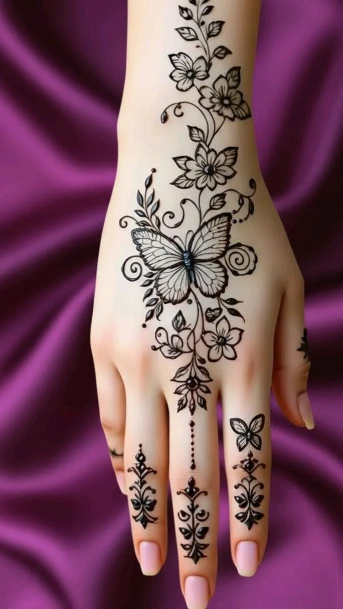 Simple Mehndi Design
