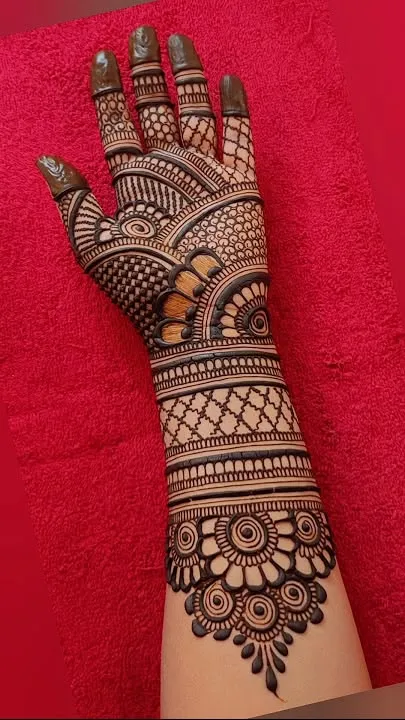 Simple Full Hand Mehndi Design Dp Images