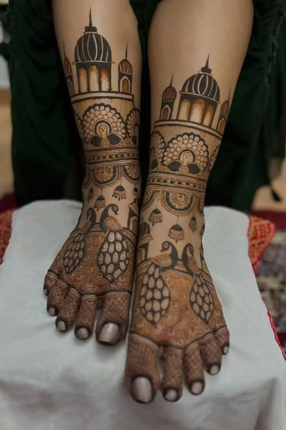 Simple Leg Mehndi Design Dp Images