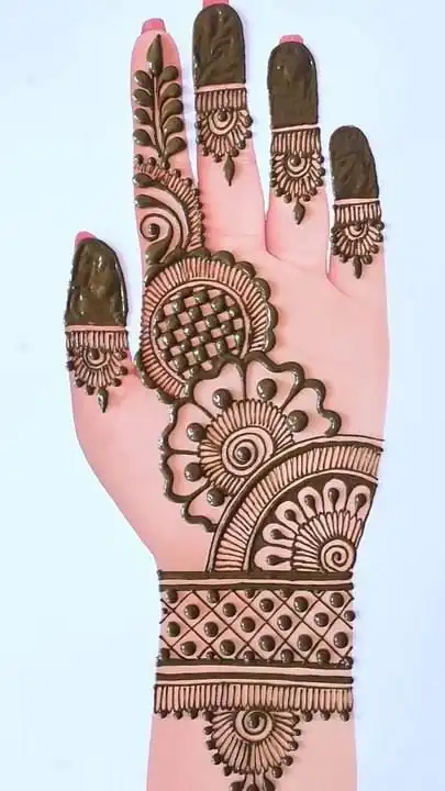simple mehndi design new