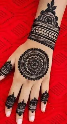 simple mehndi design