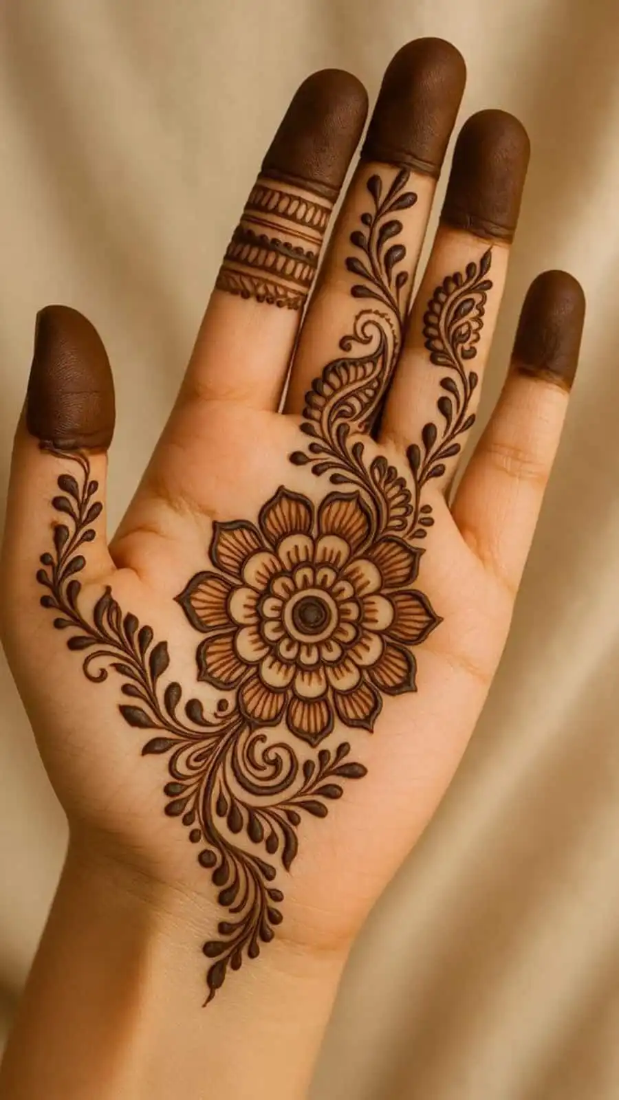 trending mehndi designs photo