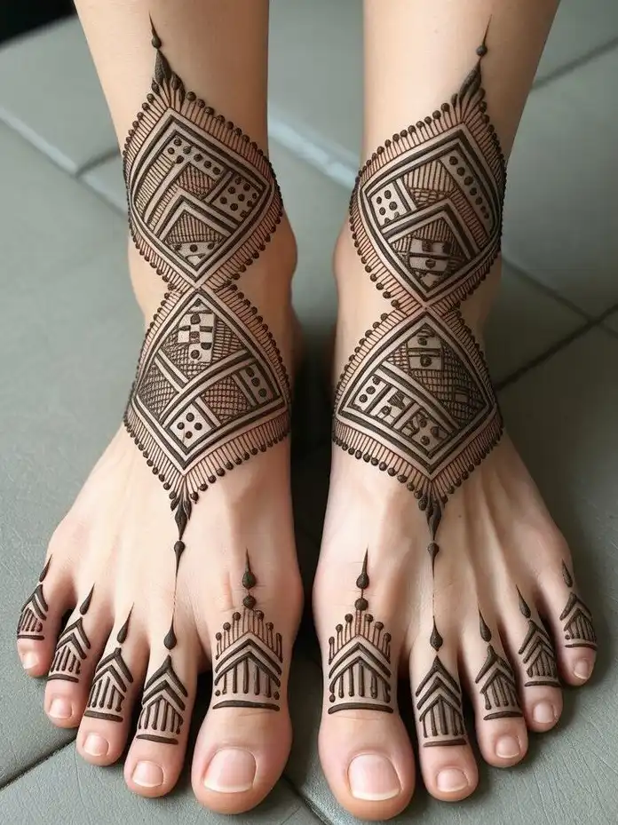 very simple mehndi designs pic
